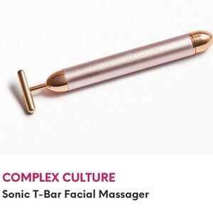 Complex Culture Sonic T-Bar facial massage new in the box adding Ipsy new bag